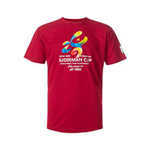 T-SHIRT 19200 "SUDIRMAN CUP 2019" Red